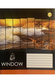 Зошит в клітинку Window. 36 аркушів