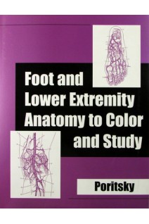 Foot and Lower Extremity Anatomy to Color and Study. Ray Poritsky PhD