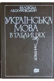 Українська мова в таблицях. Довідник (БУ). Лобода В.В.